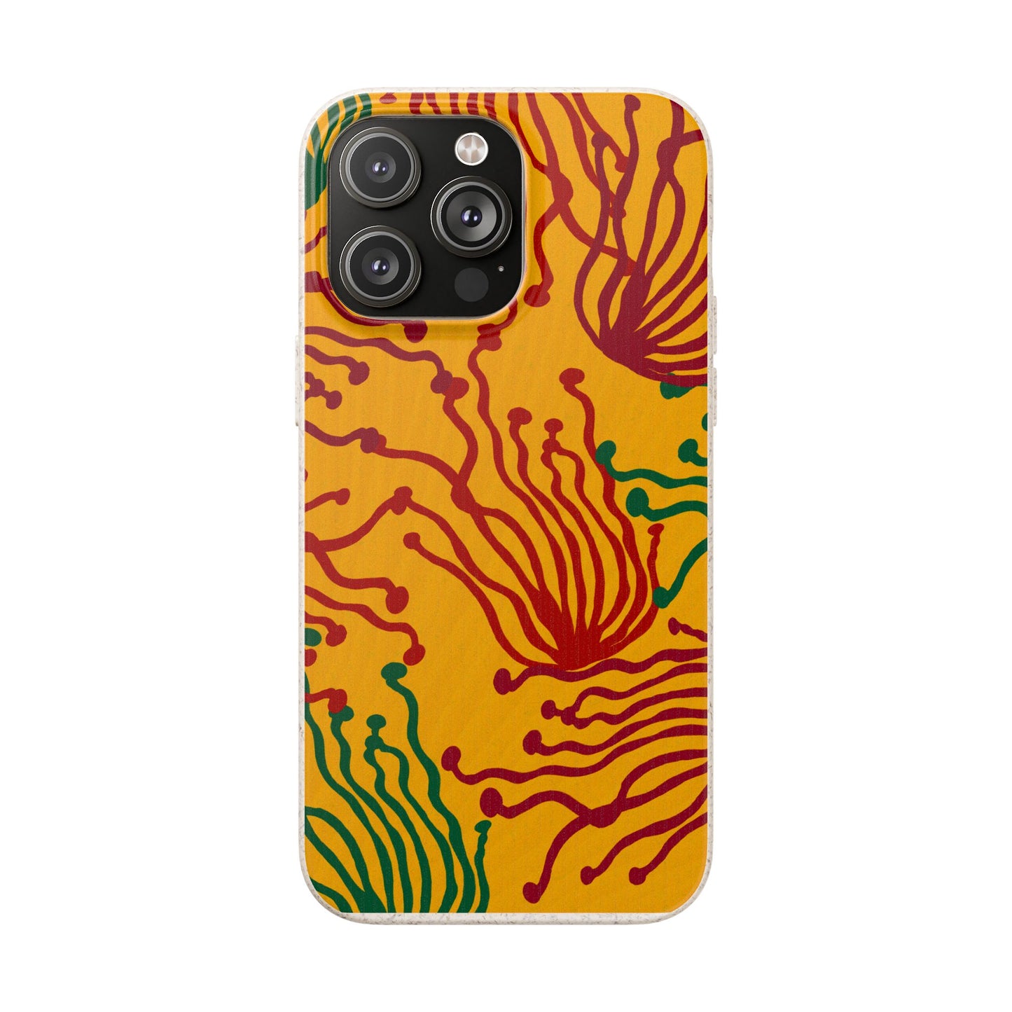 Phone Cases - Enoki Colorful Mushroom Biodegradable Case