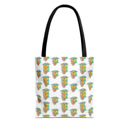 Tote Bag - Comet Moth Print