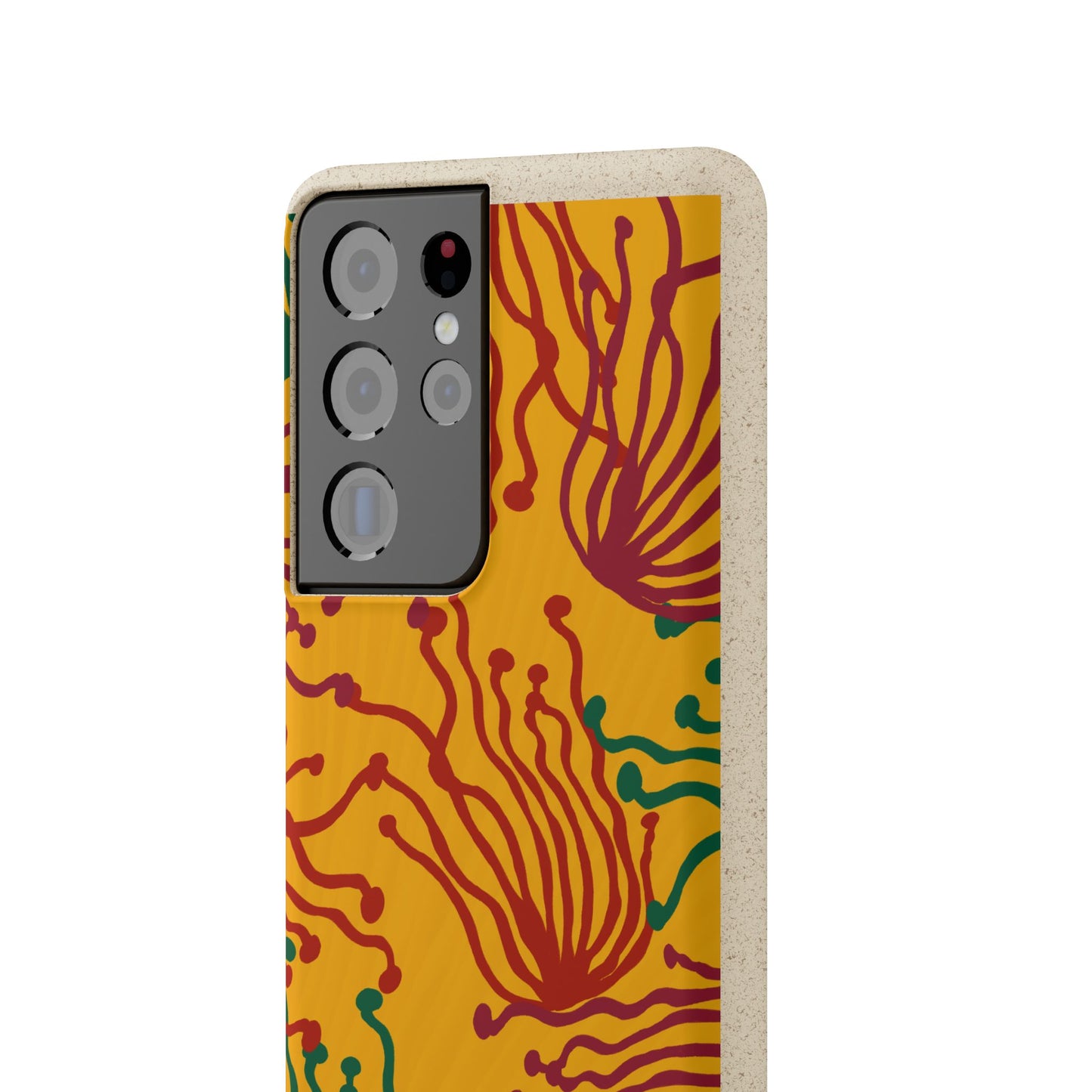 Phone Cases - Enoki Colorful Mushroom Biodegradable Case