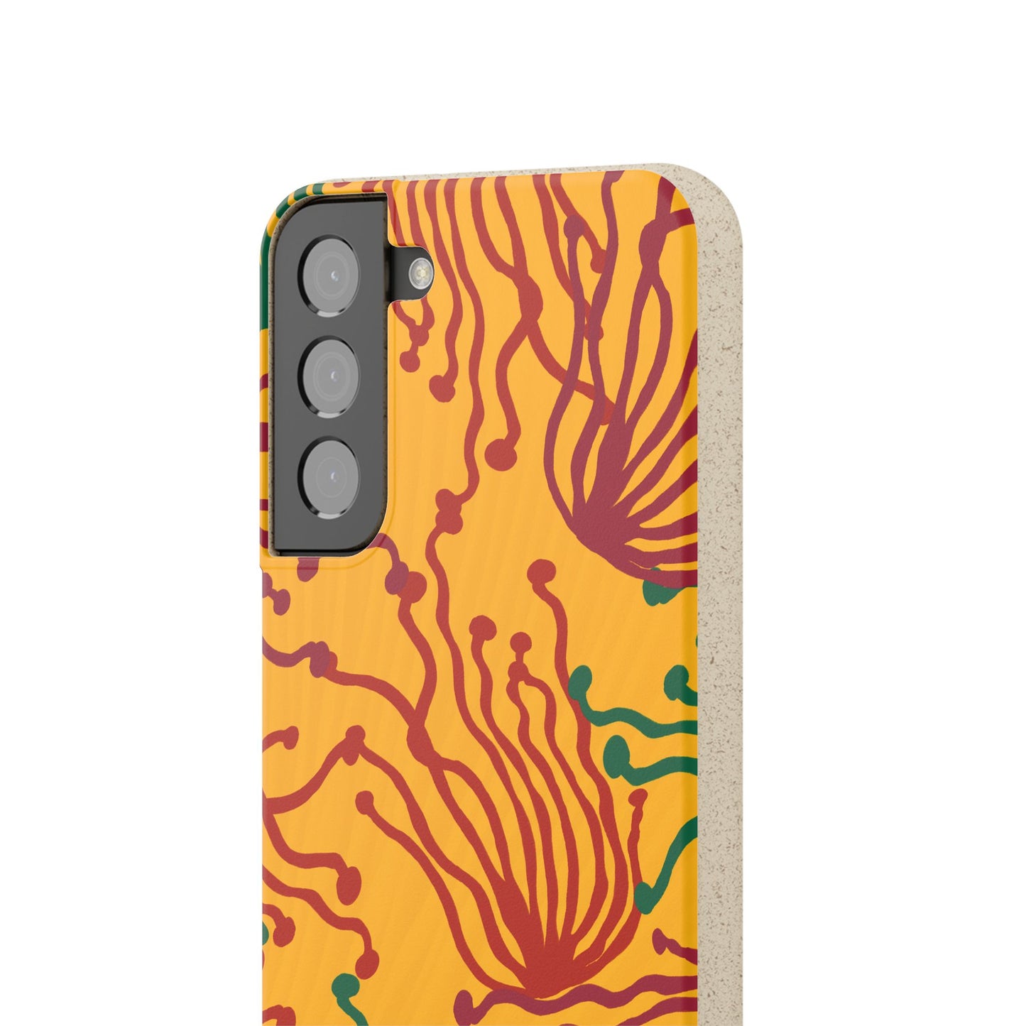 Phone Cases - Enoki Colorful Mushroom Biodegradable Case