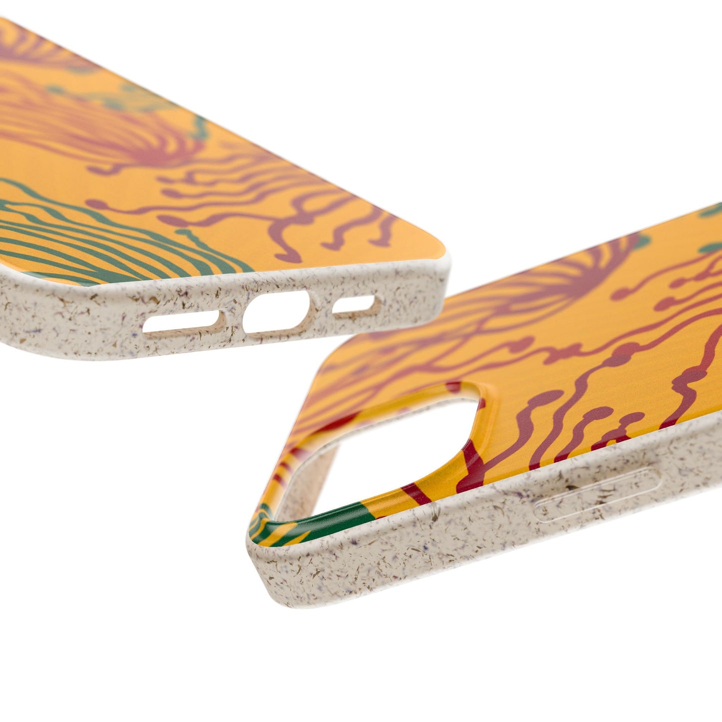 Phone Cases - Enoki Colorful Mushroom Biodegradable Case