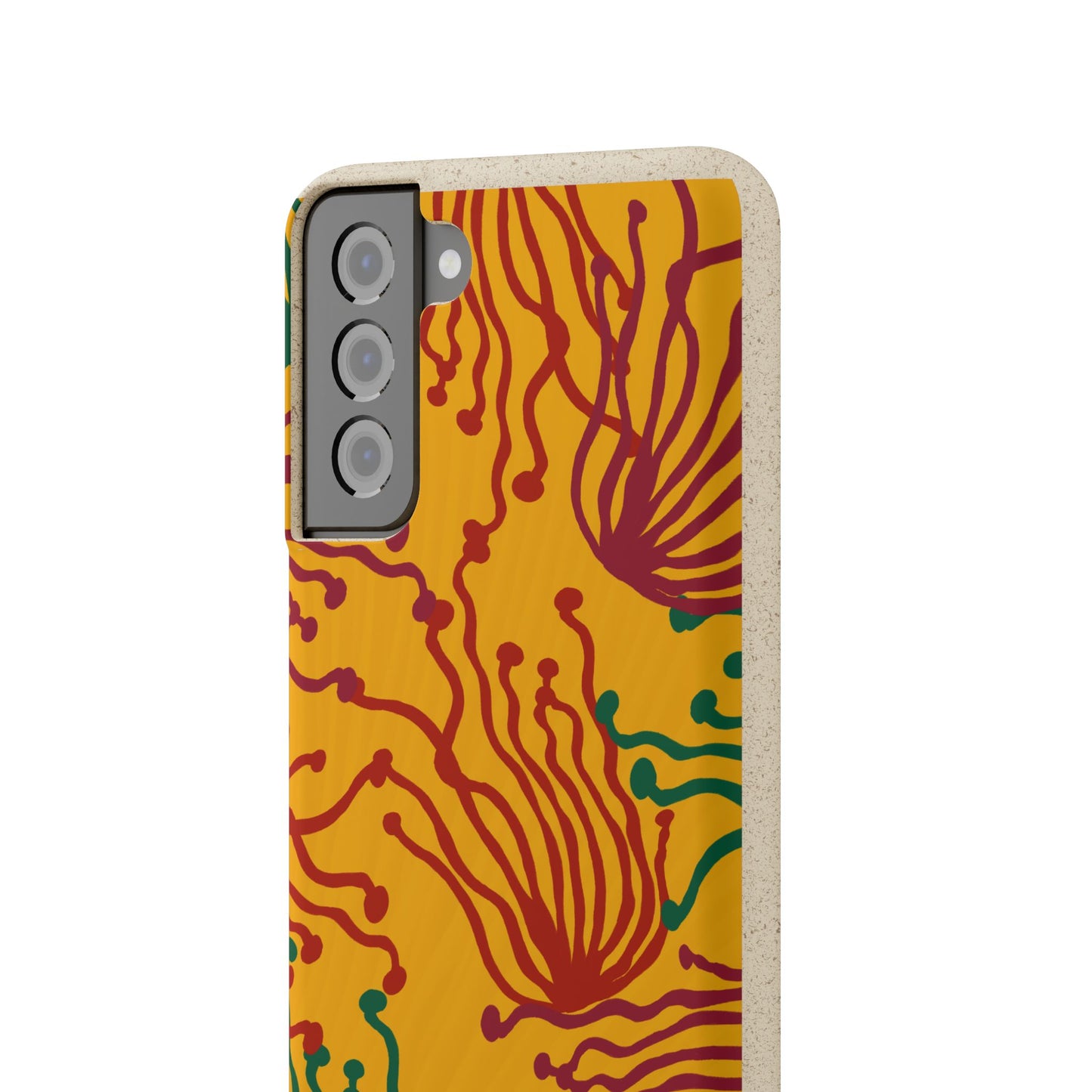 Phone Cases - Enoki Colorful Mushroom Biodegradable Case