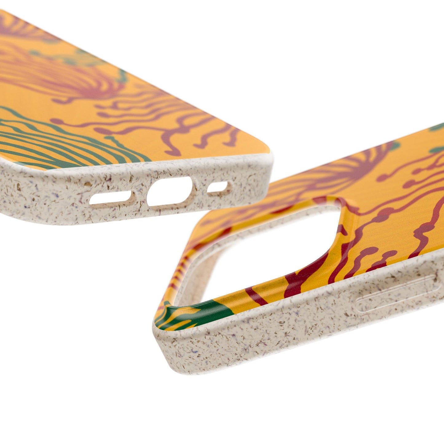 Phone Cases - Enoki Colorful Mushroom Biodegradable Case