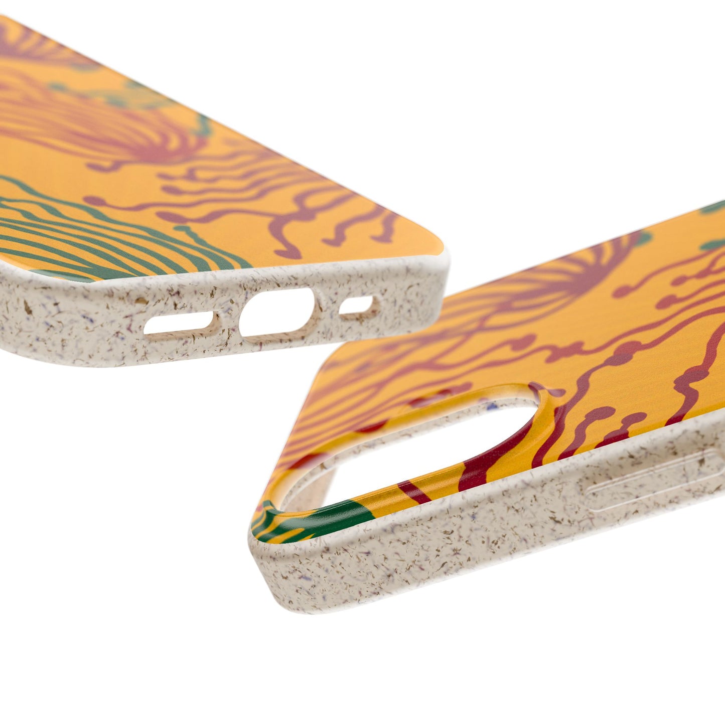 Phone Cases - Enoki Colorful Mushroom Biodegradable Case