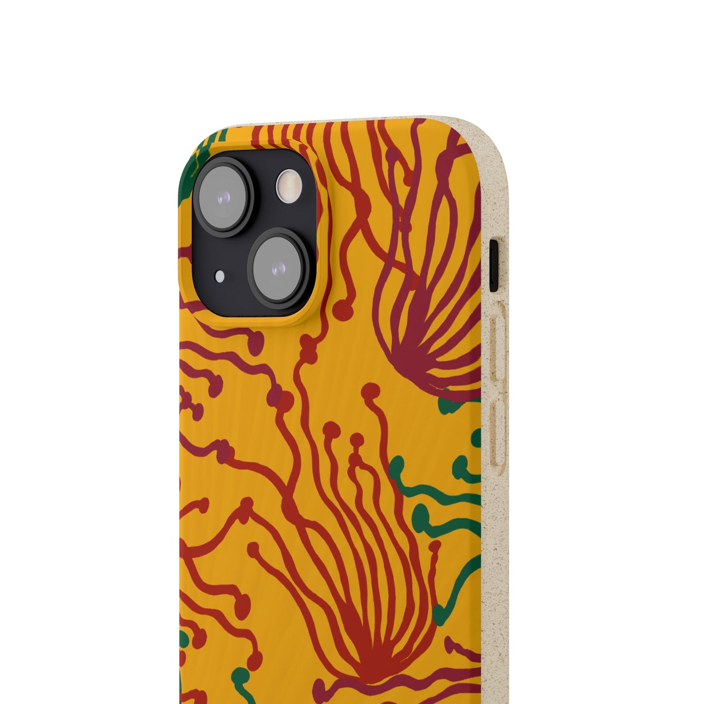 Phone Cases - Enoki Colorful Mushroom Biodegradable Case