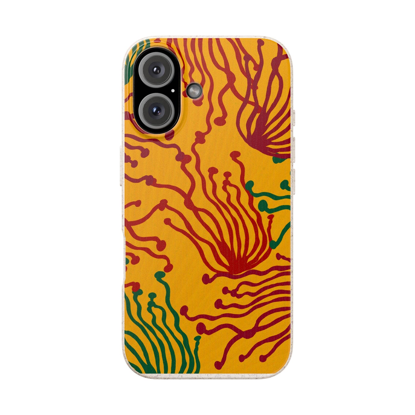 Phone Cases - Enoki Colorful Mushroom Biodegradable Case