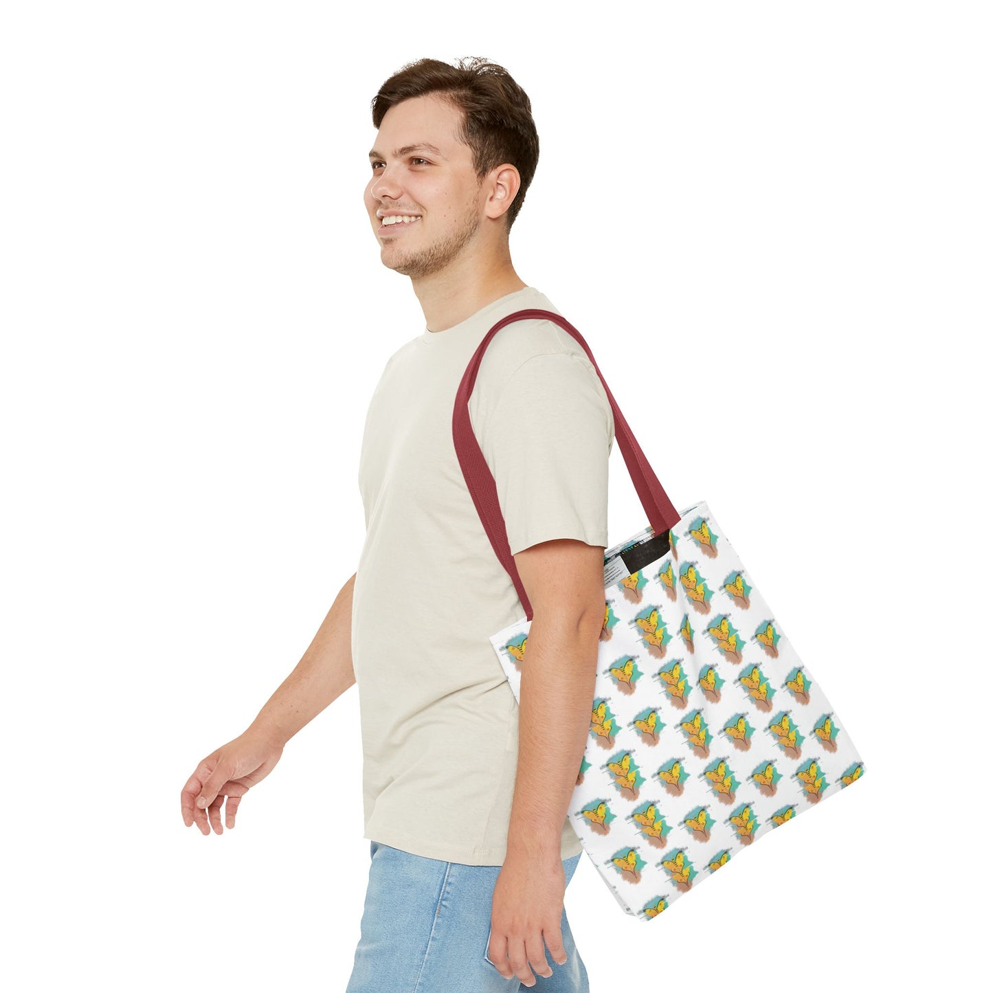 Tote Bag - Comet Moth Print