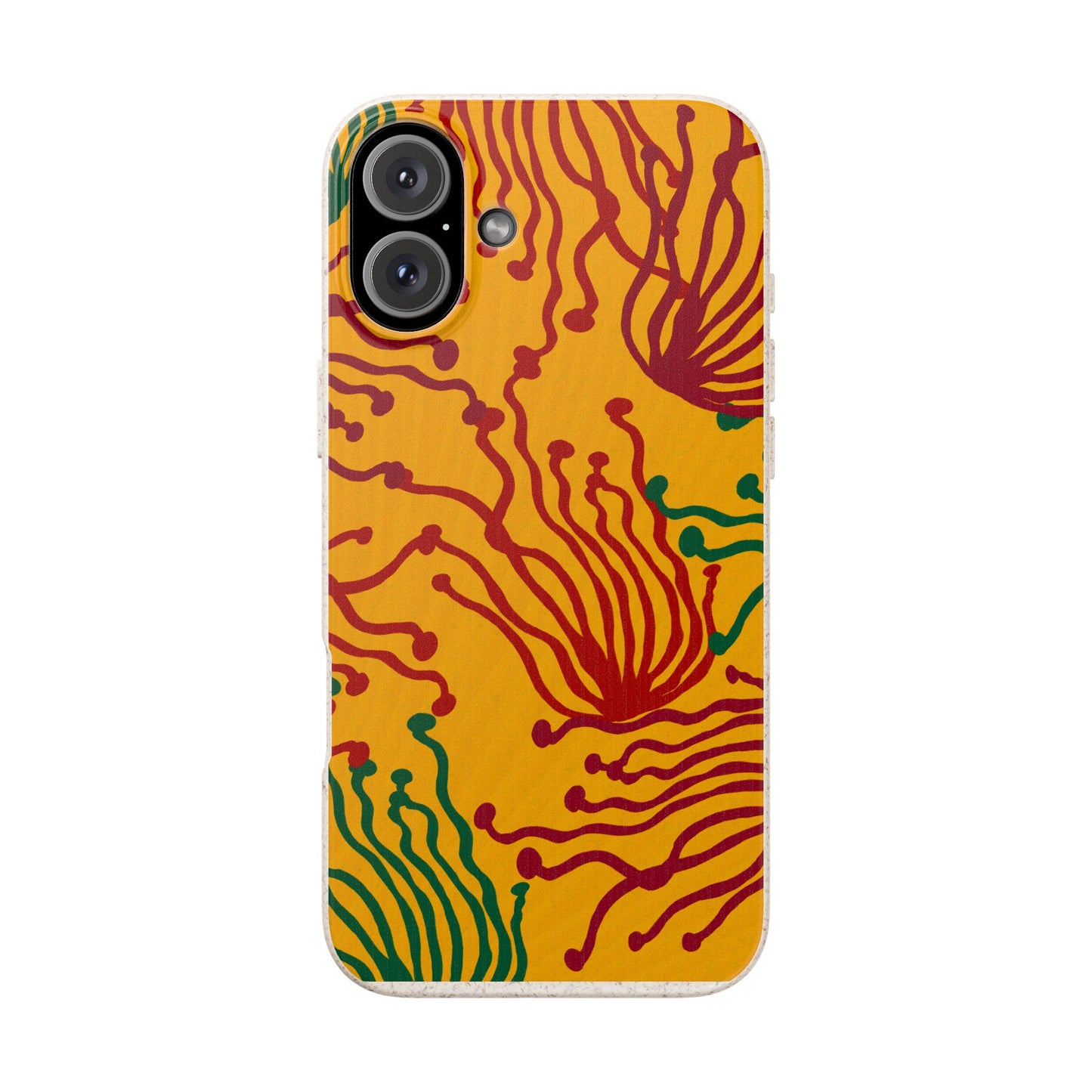 Phone Cases - Enoki Colorful Mushroom Biodegradable Case