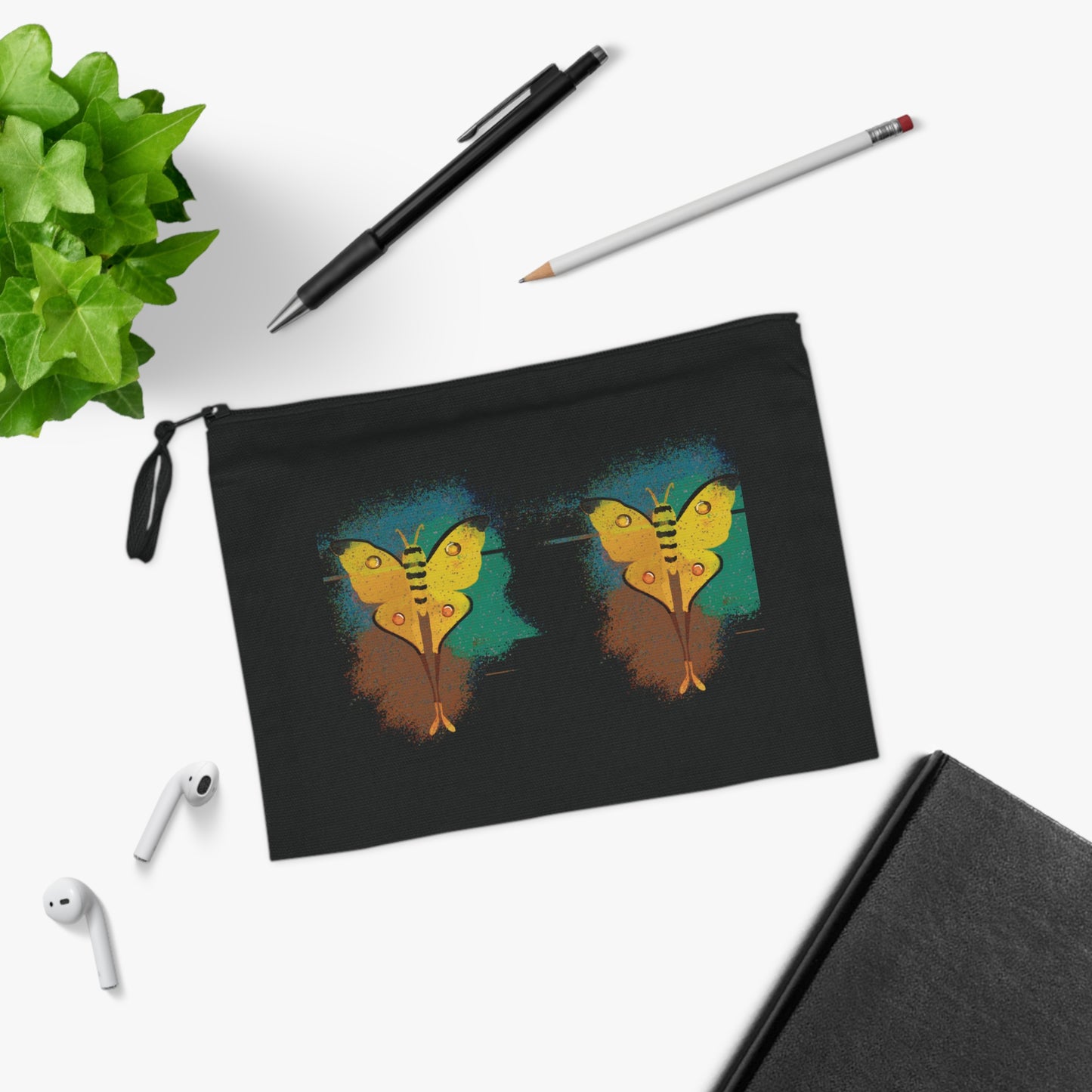 Eco friendly Pencil Case- Comet Moth