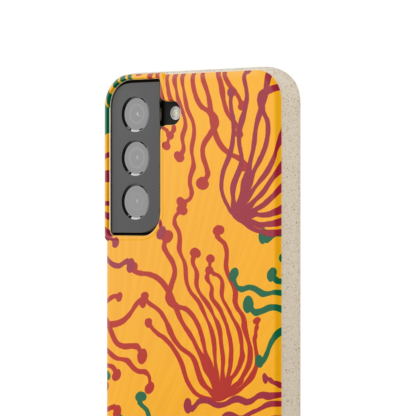 Phone Cases - Enoki Colorful Mushroom Biodegradable Case