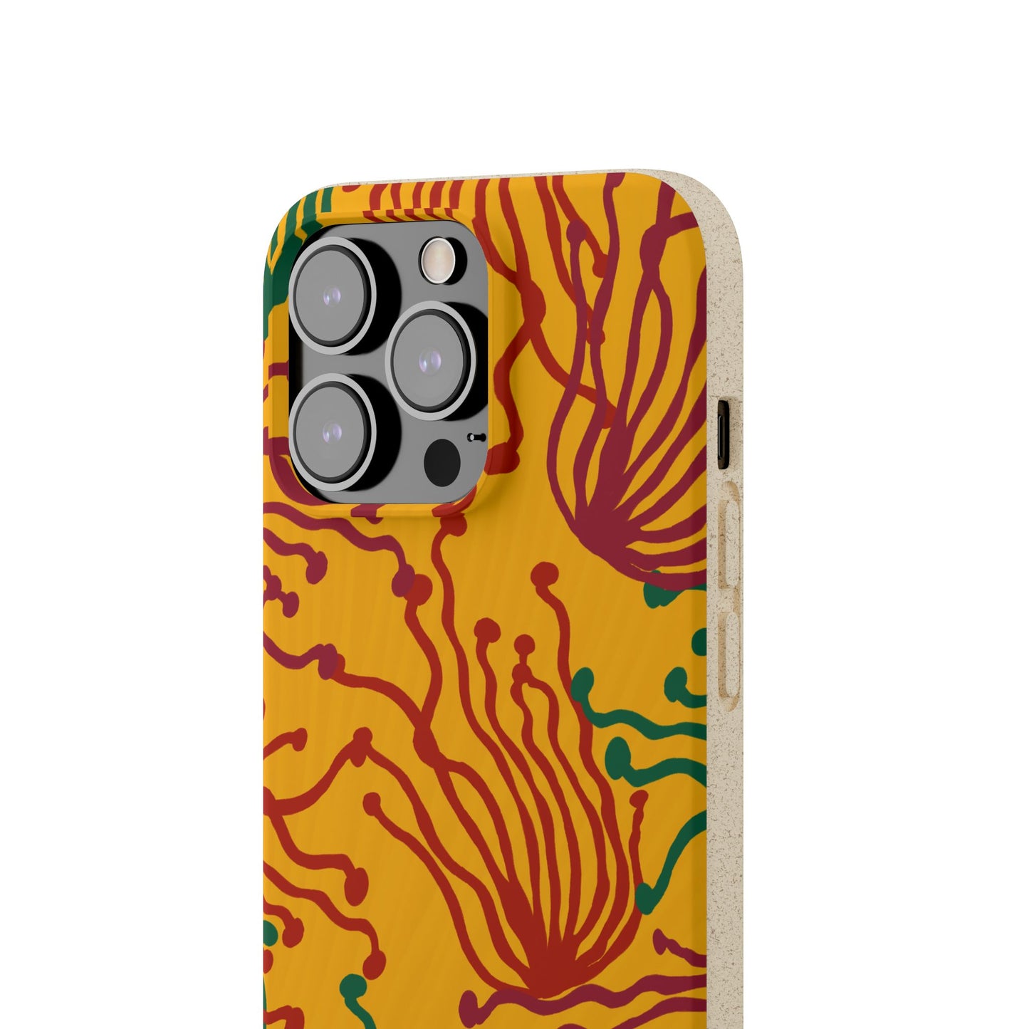 Phone Cases - Enoki Colorful Mushroom Biodegradable Case