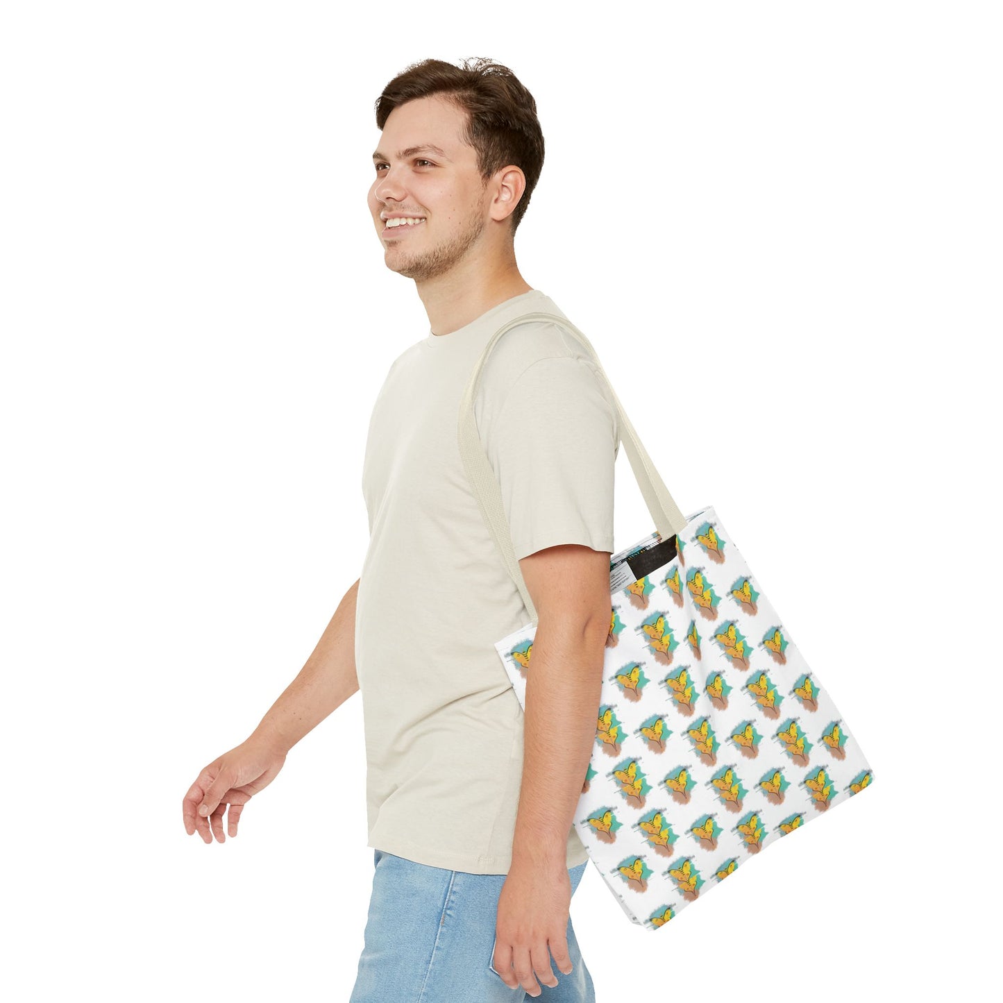 Tote Bag - Comet Moth Print