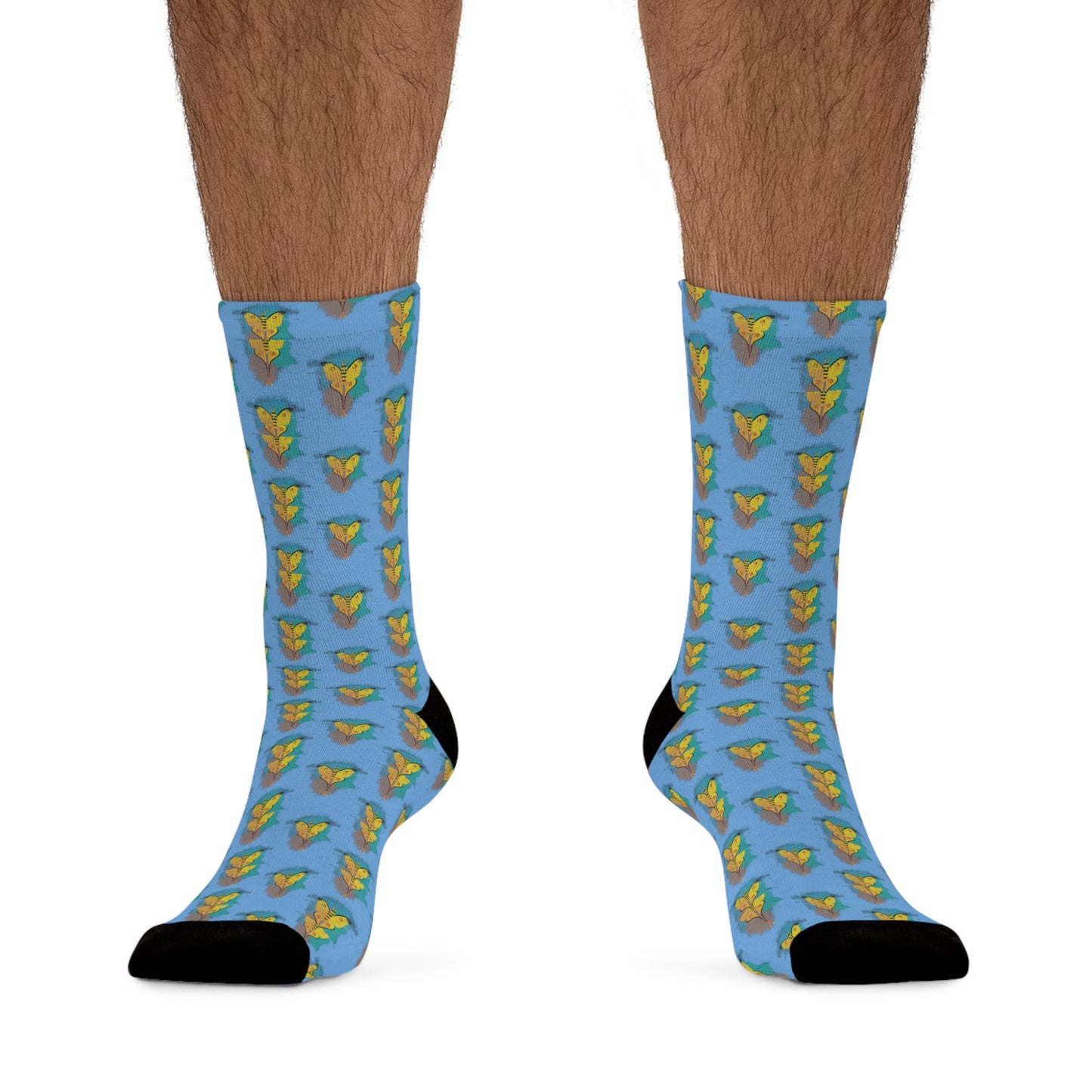 Recycled Poly Socks- Comet Moth