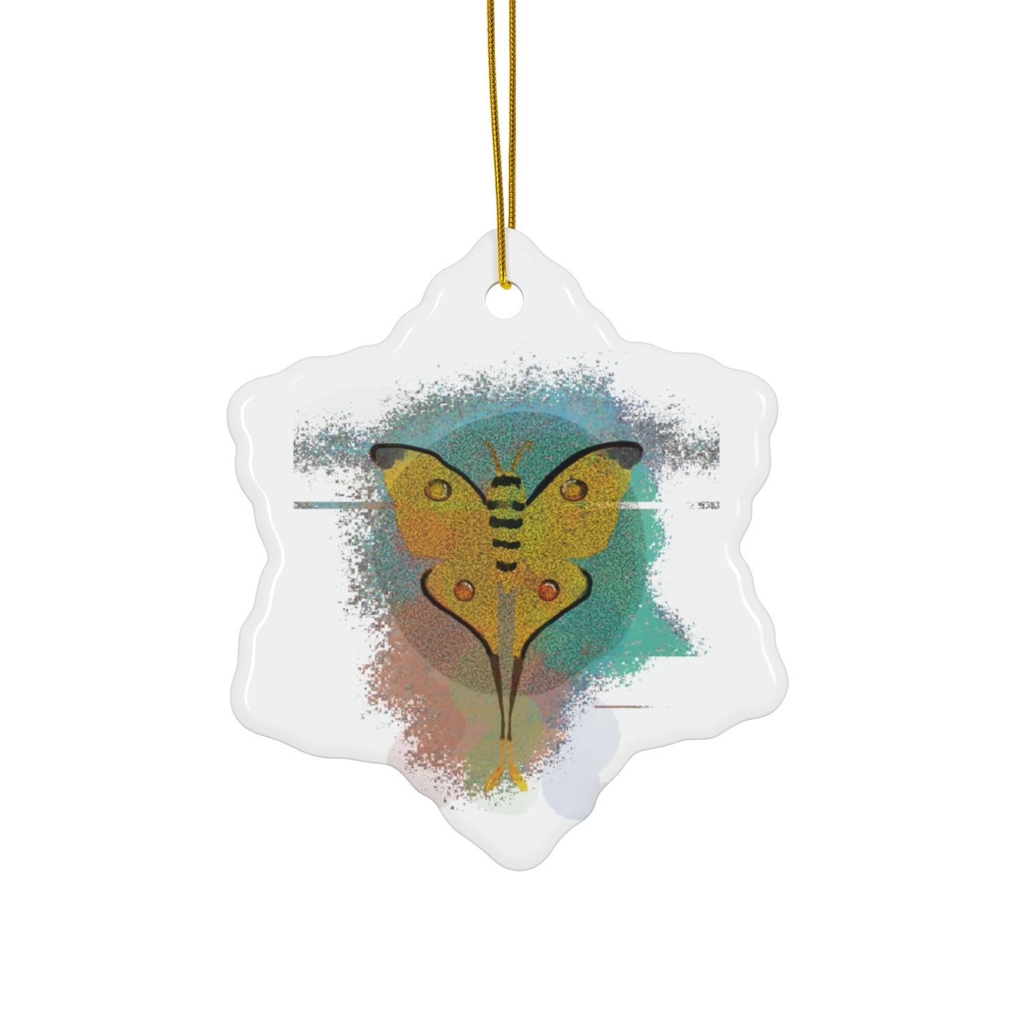 Ceramic Ornament, 4 Shapes
