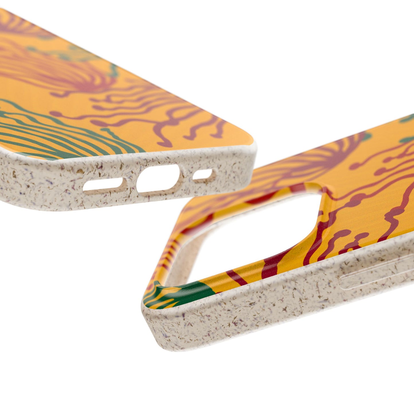 Phone Cases - Enoki Colorful Mushroom Biodegradable Case