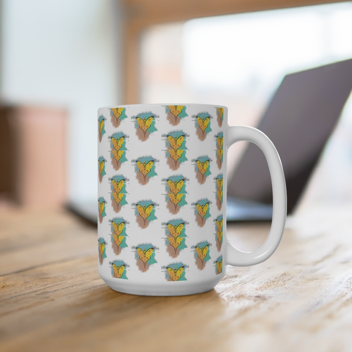 Mug 15oz Comet Moth Coffee Cup