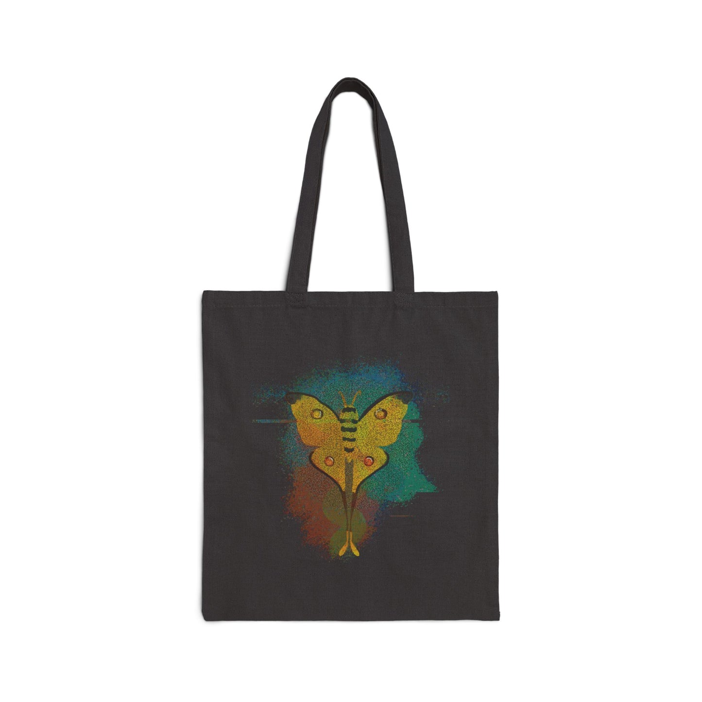 Canvas Tote Bag - Comet Moth Design