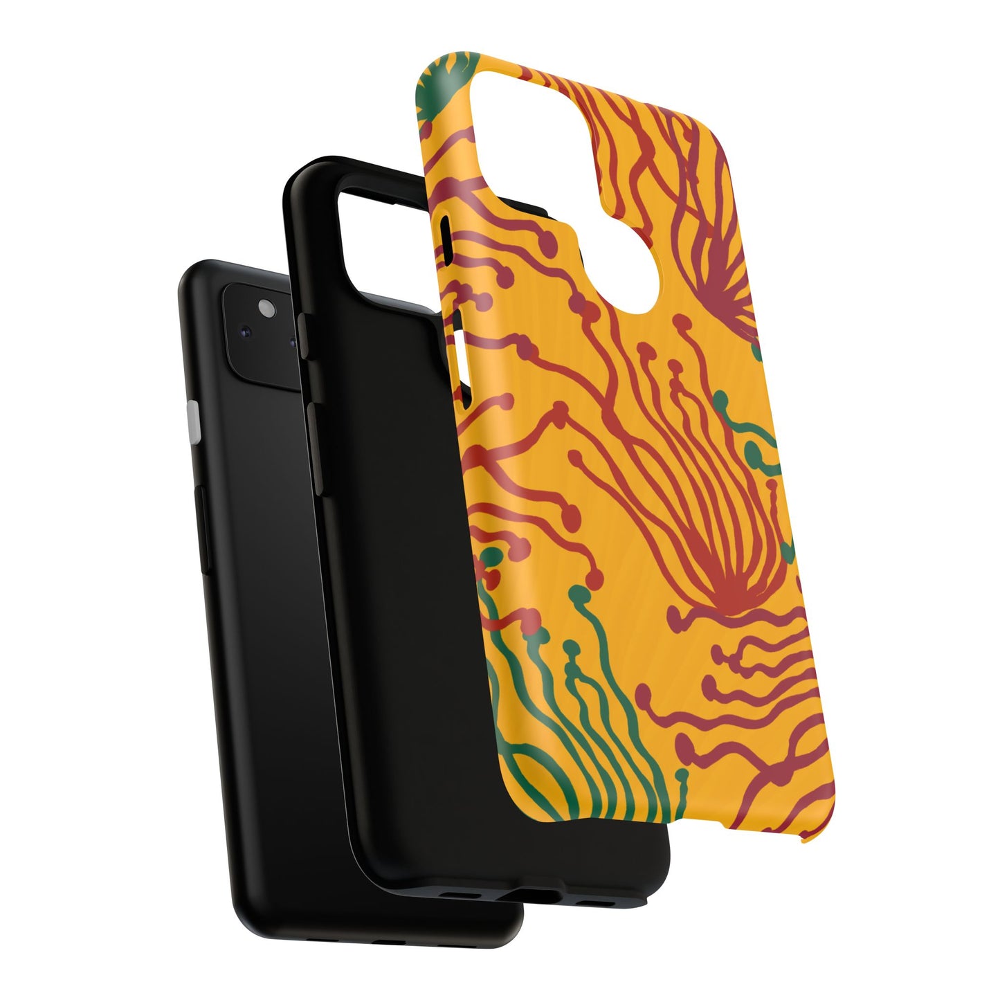 Phone Cases Enoki Mushroom Colorful Tough Cases