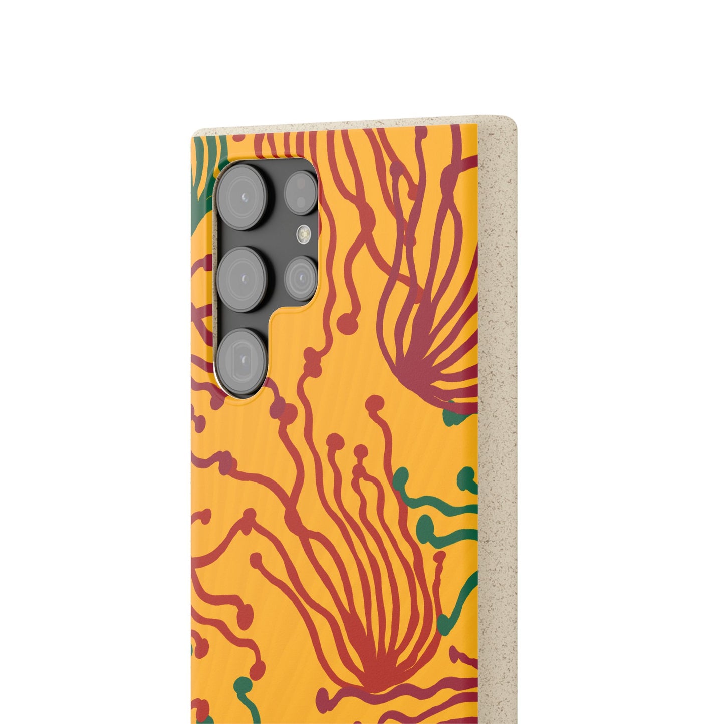 Phone Cases - Enoki Colorful Mushroom Biodegradable Case