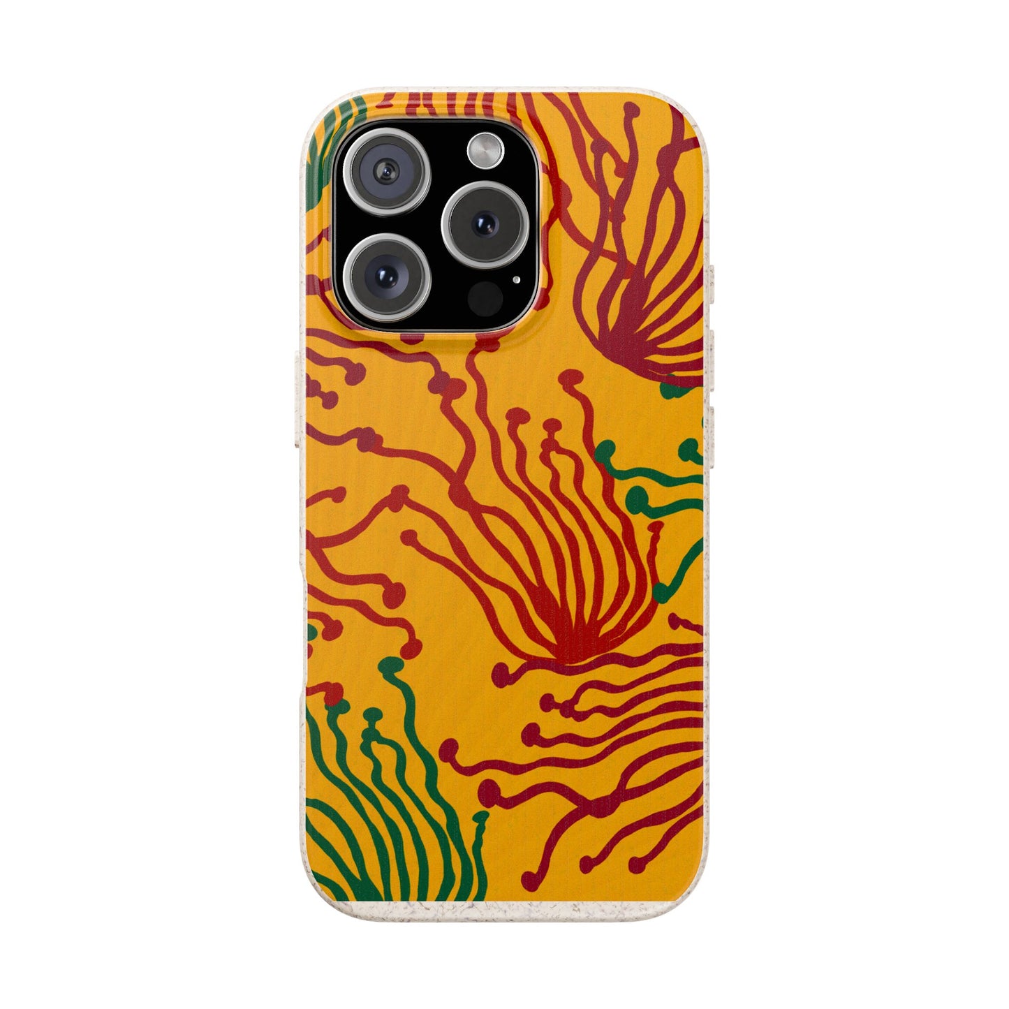 Phone Cases - Enoki Colorful Mushroom Biodegradable Case