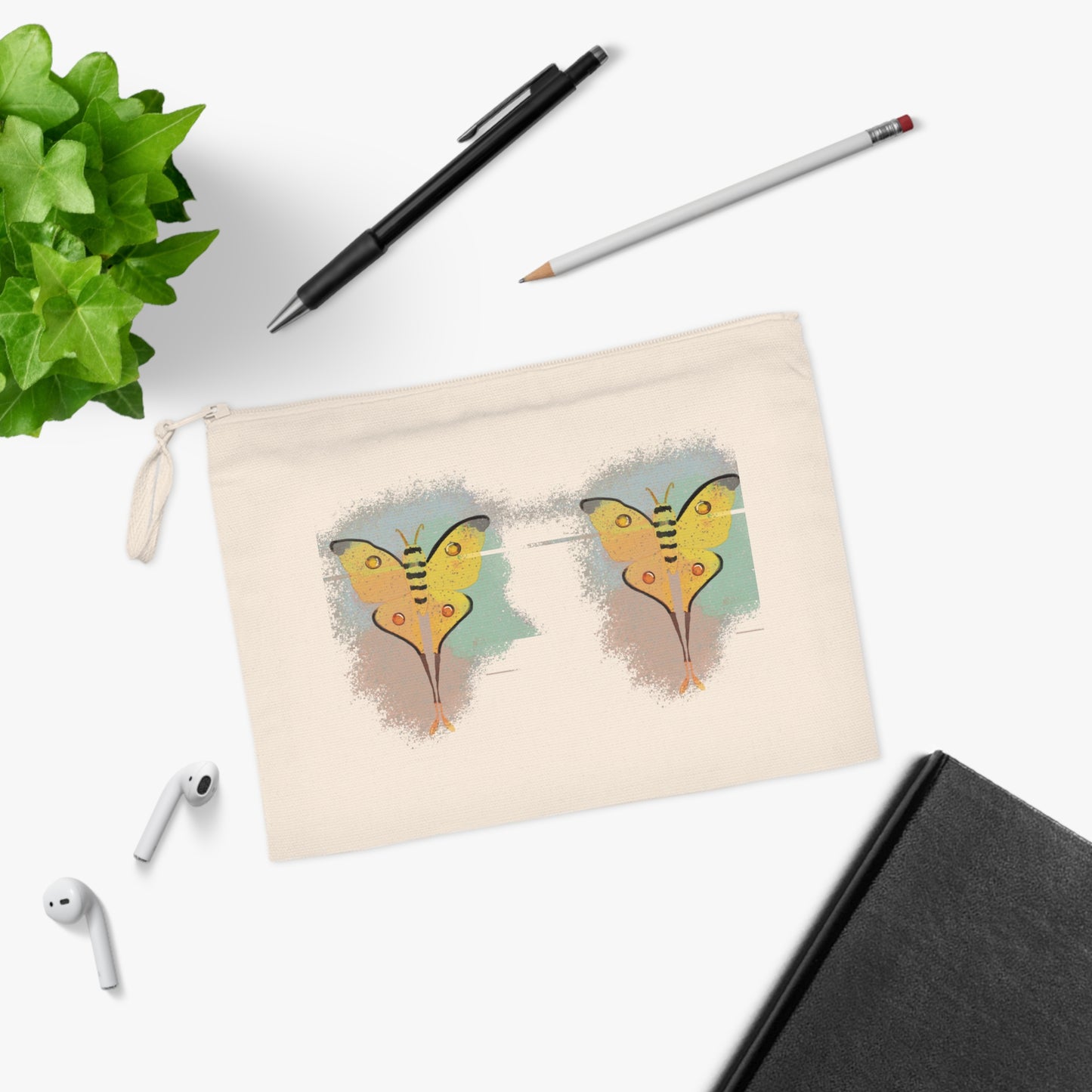 Eco friendly Pencil Case- Comet Moth