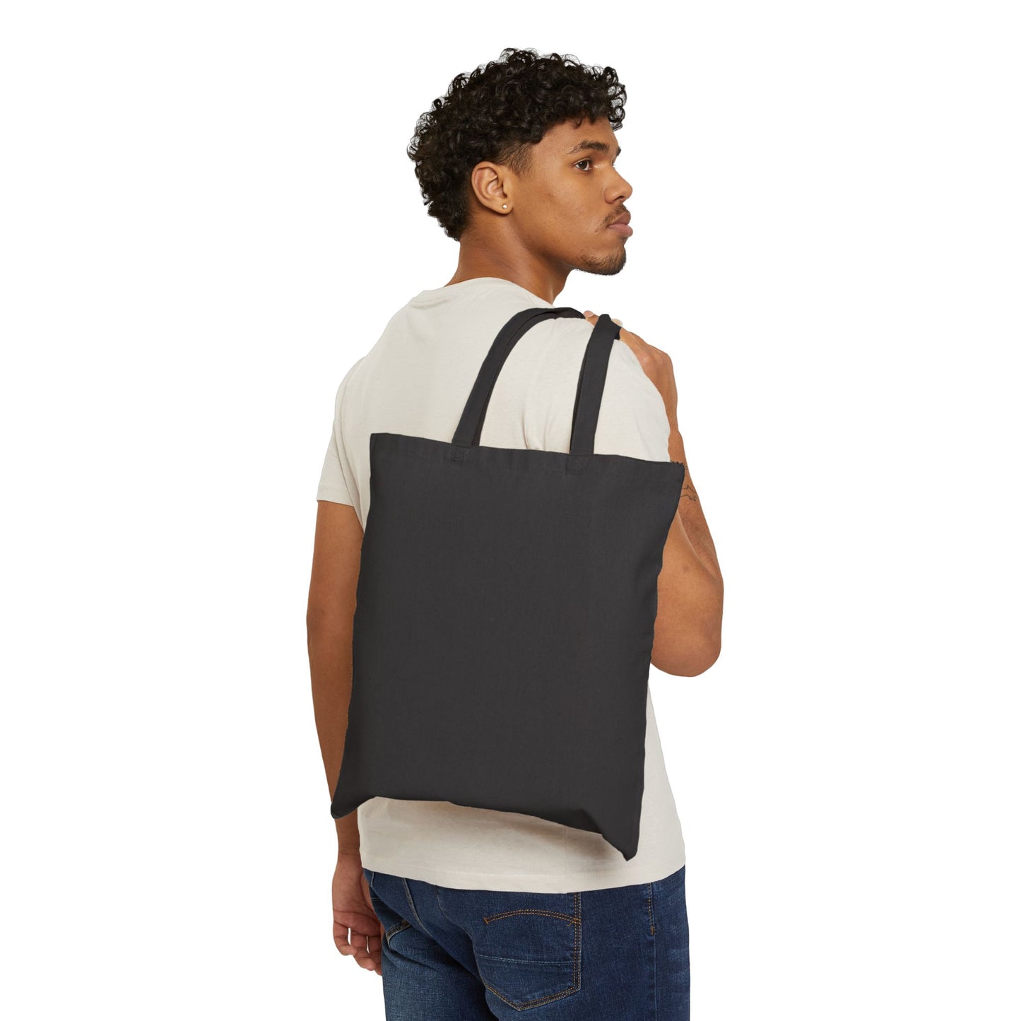 Canvas Tote Bag - Comet Moth Design