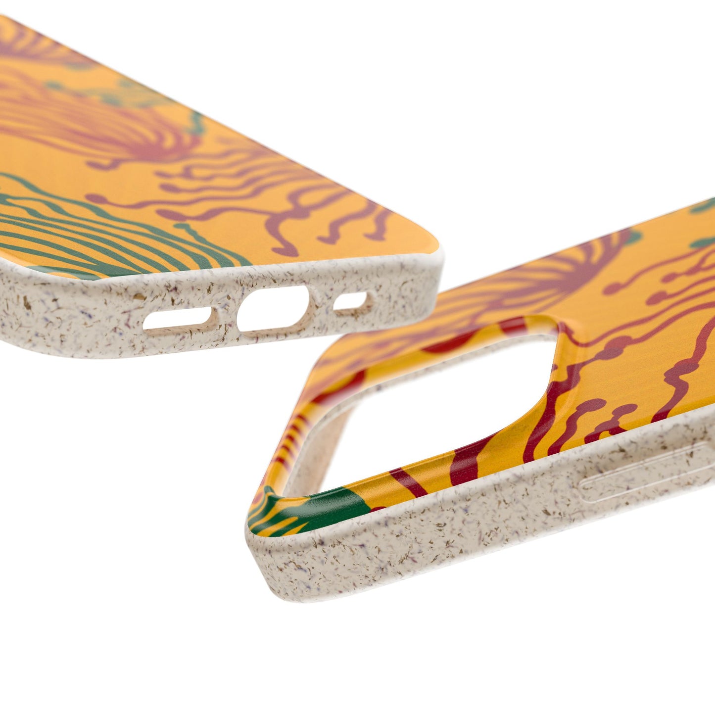 Phone Cases - Enoki Colorful Mushroom Biodegradable Case