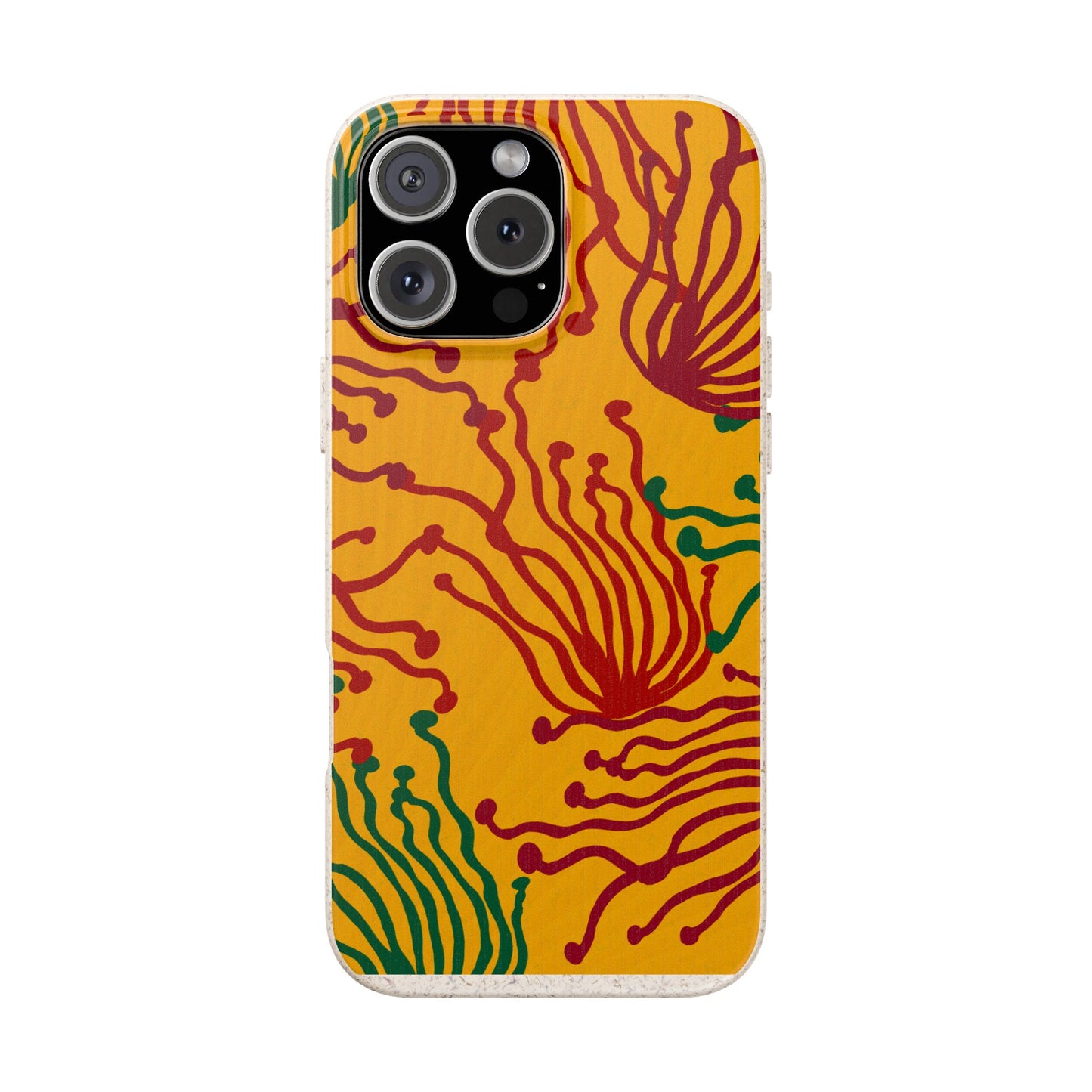 Phone Cases - Enoki Colorful Mushroom Biodegradable Case