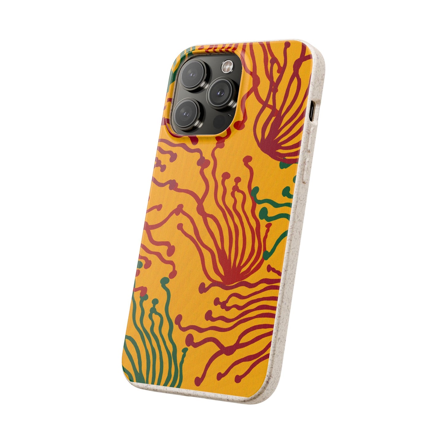 Phone Cases - Enoki Colorful Mushroom Biodegradable Case