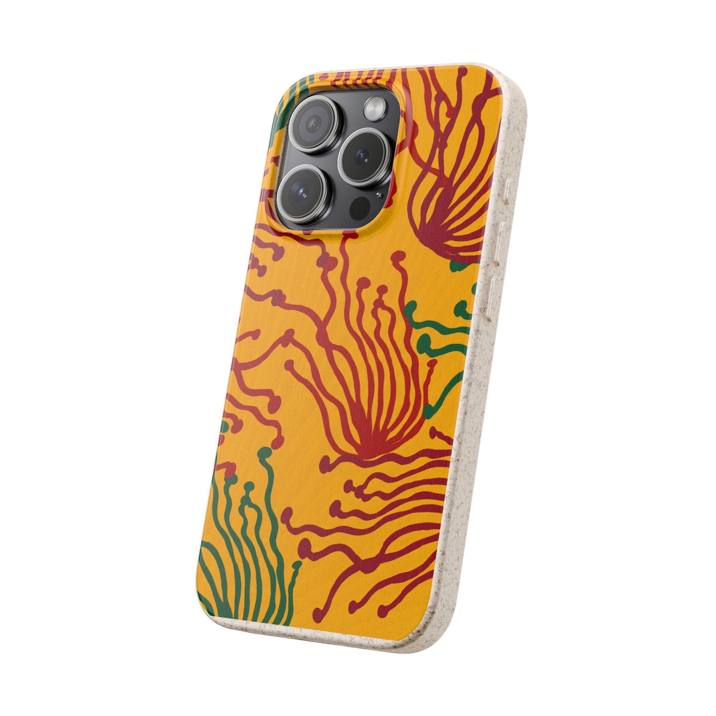 Phone Cases - Enoki Colorful Mushroom Biodegradable Case