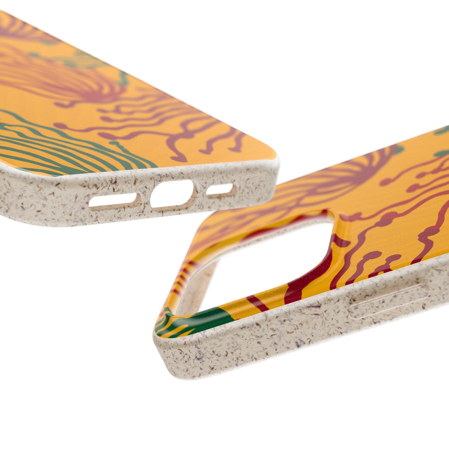 Phone Cases - Enoki Colorful Mushroom Biodegradable Case