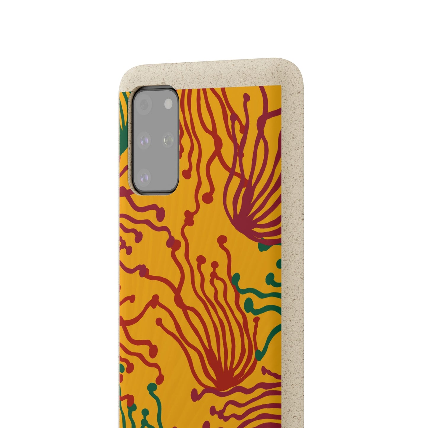 Phone Cases - Enoki Colorful Mushroom Biodegradable Case