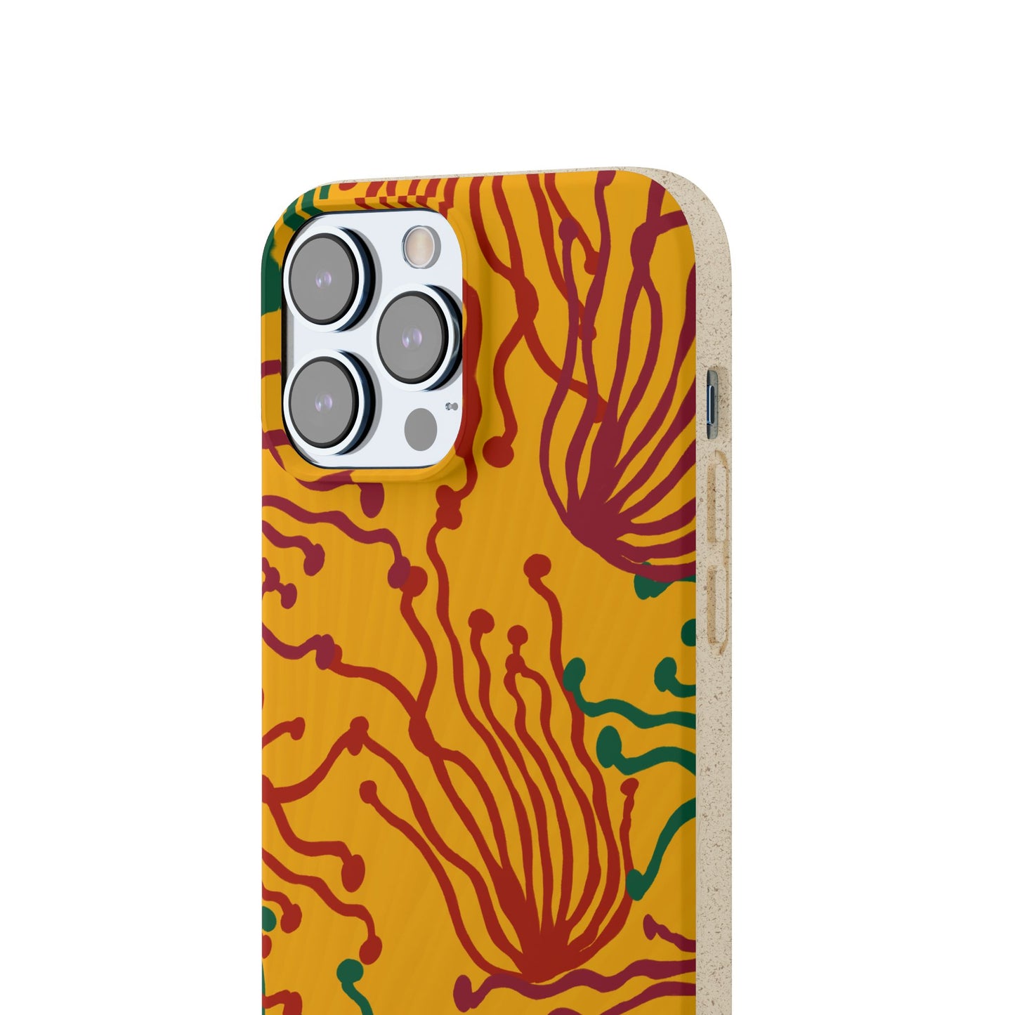 Phone Cases - Enoki Colorful Mushroom Biodegradable Case