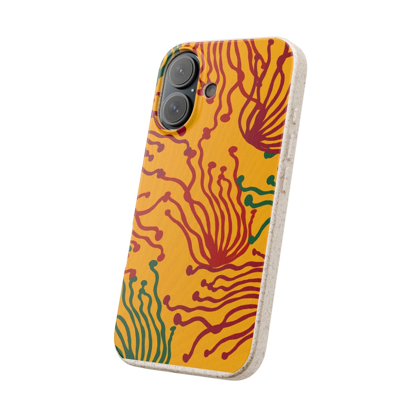 Phone Cases - Enoki Colorful Mushroom Biodegradable Case