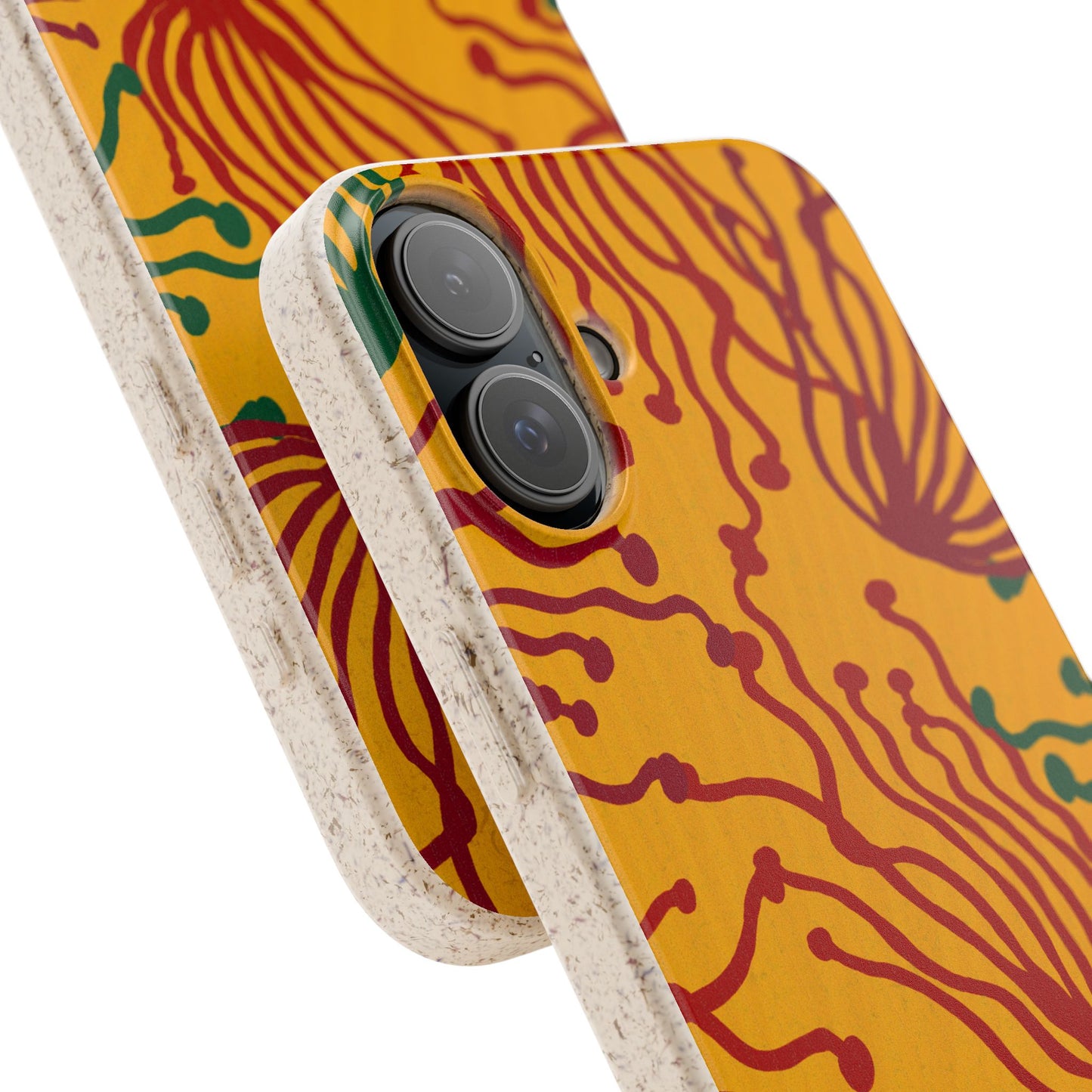 Phone Cases - Enoki Colorful Mushroom Biodegradable Case