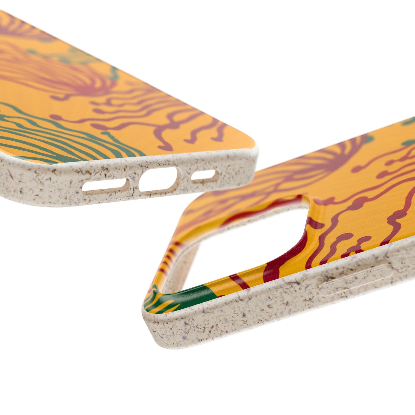 Phone Cases - Enoki Colorful Mushroom Biodegradable Case
