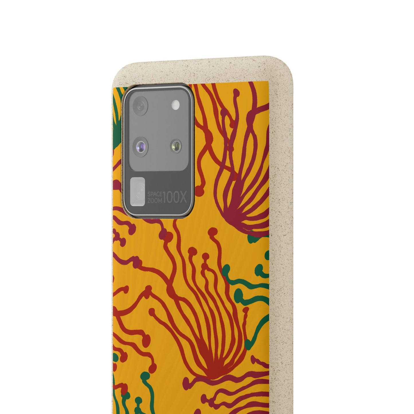 Phone Cases - Enoki Colorful Mushroom Biodegradable Case