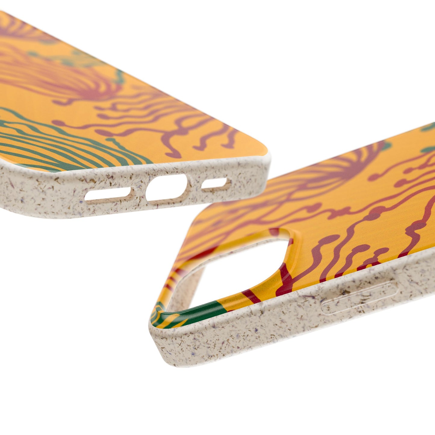 Phone Cases - Enoki Colorful Mushroom Biodegradable Case