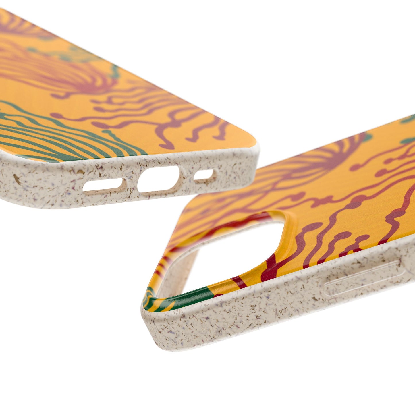 Phone Cases - Enoki Colorful Mushroom Biodegradable Case