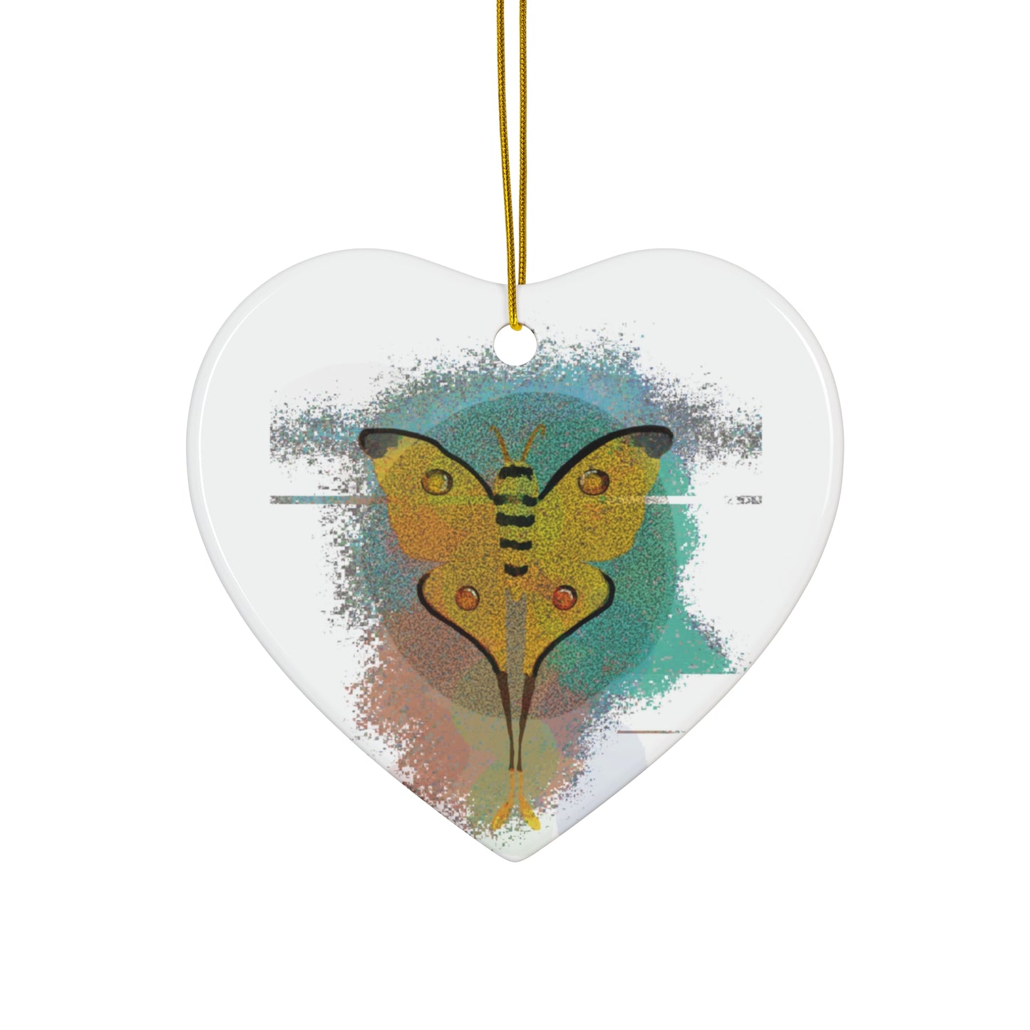 Ceramic Ornament, 4 Shapes